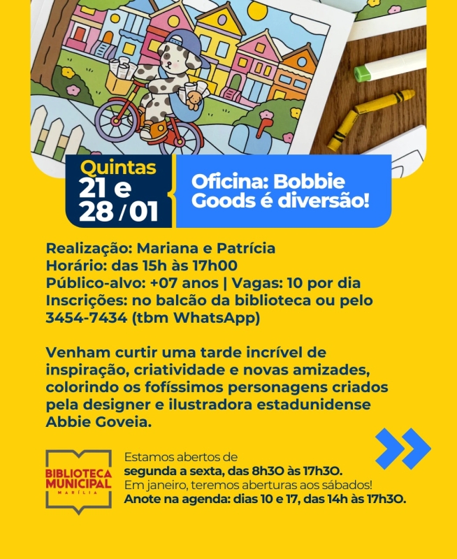 Evento oficina-bmm-bobbie-goods-e-diversao