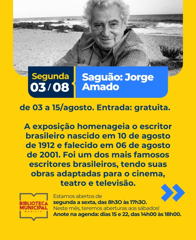 Evento exposicao-jorge-amado