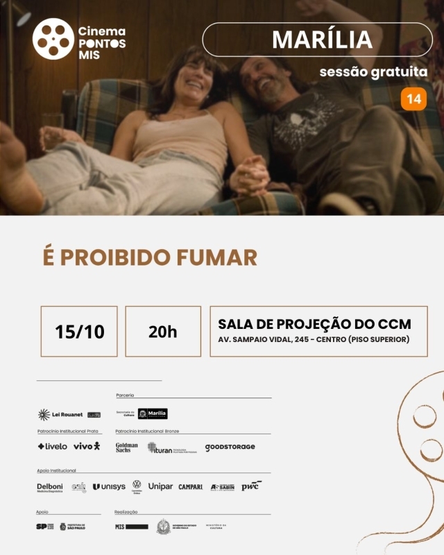Noticia cinema-pontos-mis-exibe-o-filme-e-proibido-fumar-nesta-quinta-feira-em