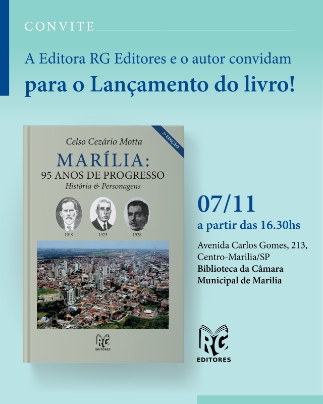 Noticia autor-celso-cezario-motta-realizara-lancamento-de-livro-marilia-95-anos-de